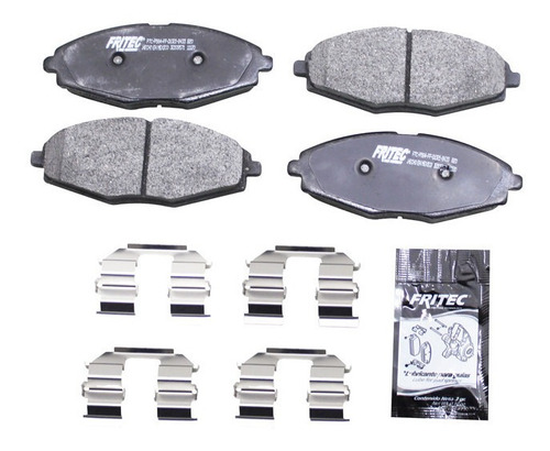 Kit Balatas Delanteras Pontiac Matiz 2004 2005 2006 Fritec