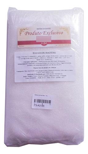 Sulfato De Magnésio - Pacote 1 Kg