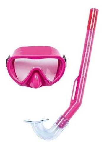 Imagen 2 de 7 de Set De Snorkel Clasico Antiparras Bestway 24036