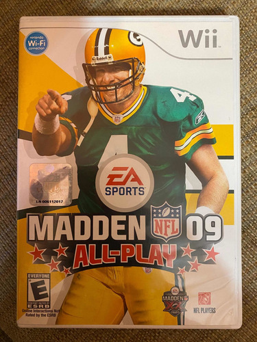 Madden Nfl 09 Para Nintendo Wii * Pasti Games *