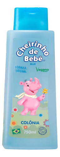 Colônia Cheirinho De Bebê Azul - 750ml