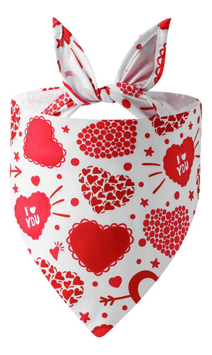 Pañuelo Para Perro Del Día De San Valentín, Bufandas