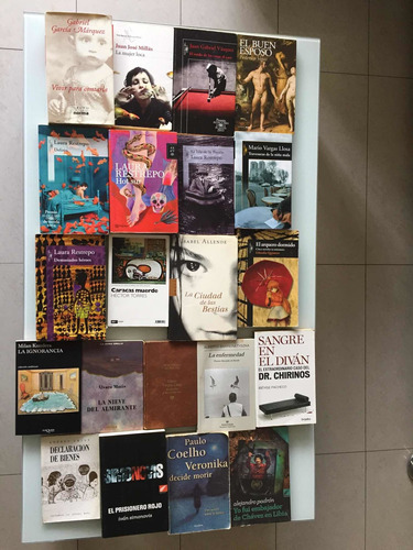 Colección Libros  Usados Allende, Restrepo, García Márquez +