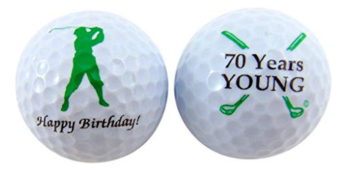 Paquete Regalo De Pelotas De Golf Para El 70º Cumpleaños De