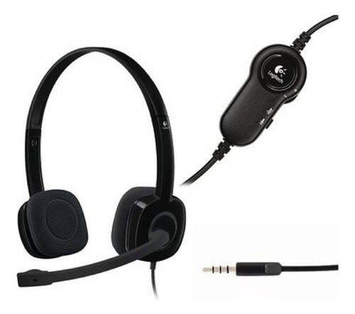 Imagen 4 de 5 de Outlet Auricular Logitech H151 Negro