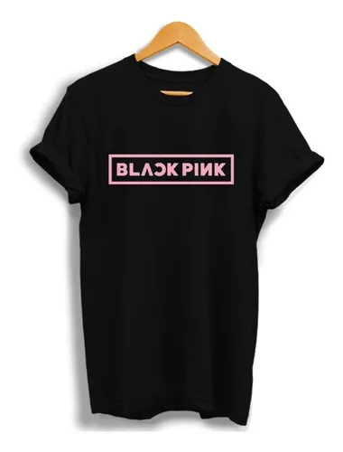 Camiseta Black Pink Mujer Ropa De Moda Playera Dama Elite