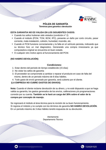 Computadora Ford Ranger 4.0 94 F47f-12a650-cma Hago (Usado)
