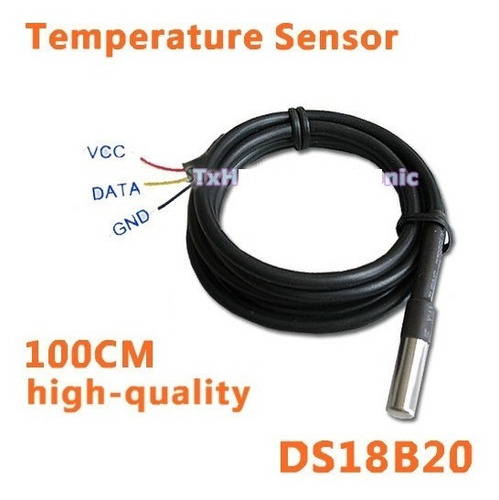 Arduino: Sensor De Temperatura Sumergible Al Agua Ds18b20