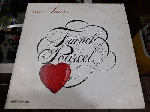 Lp Franck Pourcel Con Amor En Acetato,long Play