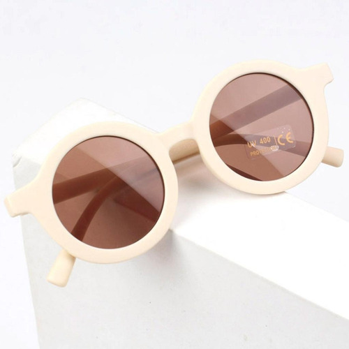 Wv Pa Nuevo 2 Gafas De Sol Redondas For Bebé, Anti-uv, For