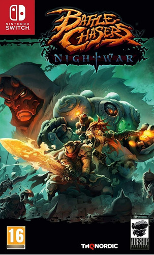 Mídia Física Battle Chasers: Nightwar Nintendo Switch - Novo