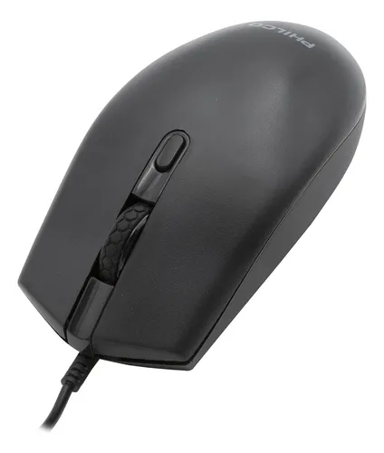 Mouse Alámbrico Spk7204 Negro Philco Pro