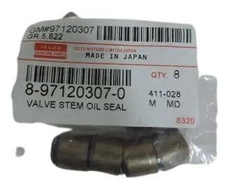 Gomas De Valvulas Luv Dmax 3.5 97120307 Isuzu 24uni Gasoil 