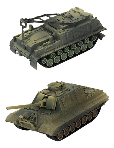 A 8 Peças 4d Modelo De Tanque Moderno 1:72 Tanque Pesado