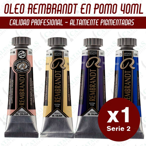 Oleo Rembrandt 40 Ml Serie 2 / Microcentro