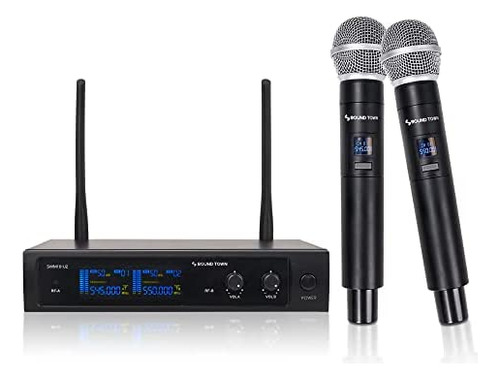 Sound Town Swm10-u2hh Sistema De Micrófono Inalámbrico Uhf 2