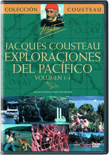 Jacques Cousteau Exploraciones Del Pacífico Vol. 1 - 6 | Dvd