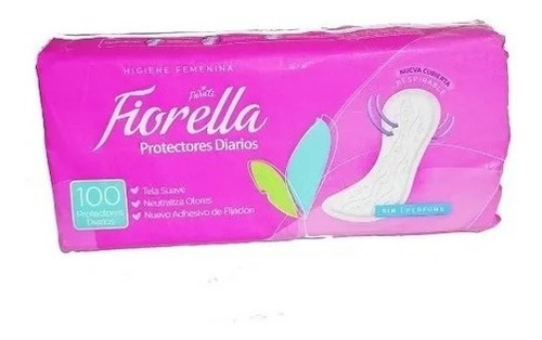 Protectores Diarios Fiorella 100 Un