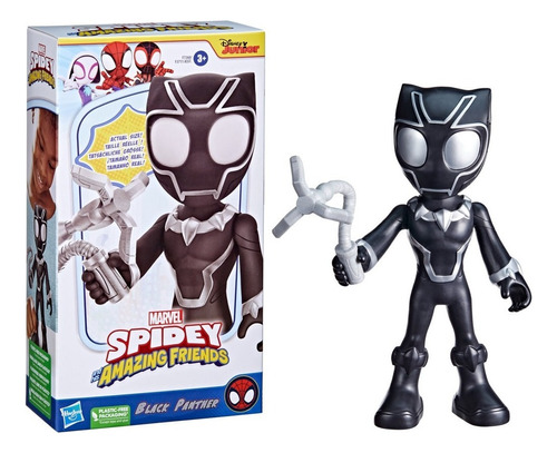 Figura Marvel Spidey And His Amazing Friends - Pantera Negra