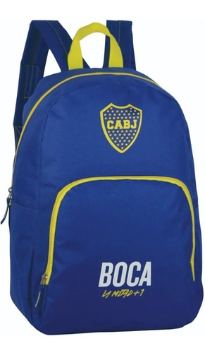 Mochila Boca Junior Bj53 17  Pulgadas Original Lelab