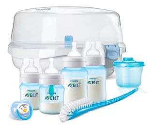 Biberones Anticolicos Y Esterilizador Philips Avent 8pz