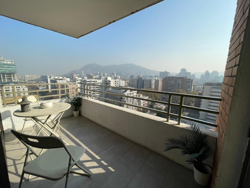 Hermoso Depto Amoblado 3dorm 2ba Est Y Bod Providencia