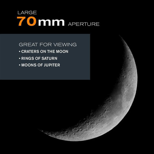 Telescopio Celestron Powerseeker 70eq Ecuatorial 70 Mm