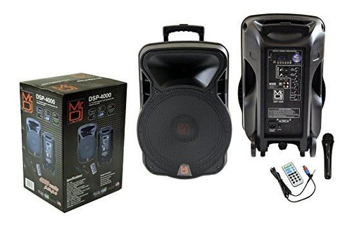 Sr. Dj Dsp*******  2 Vías Altavoz Portátil Con Bluetooth, Ra