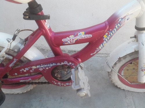 Bici Raleight Para Nena Rodado 12 Casi Nueva