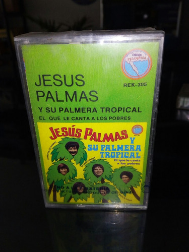 Casete Jesus Palmas Palmera Tropical Le Canta A Los Pobres N