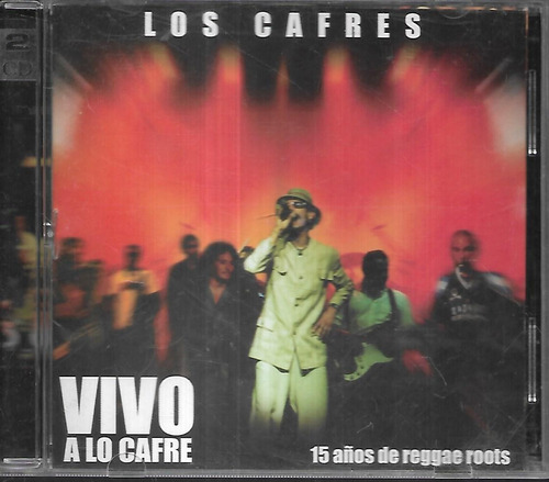 Los Cafres Album Vivo A Lo Cafre 15 Años Sello Dbn Cd Doble