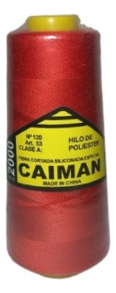 Hilo Caimán Para Maquina Recta 53/120 Negro/color X2000mts.