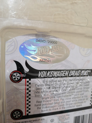 Hotwheels Rlc Drag Bus Candy Rosa Chicle (Usado)