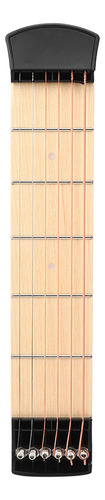 Nueva Guitarra De Bolsillo Portátil De 6 Trastes Para Mano I