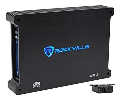 Amplificador De Coche Rockville Db12 500w Rms.