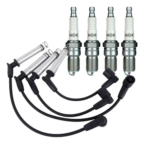 Kit Vela Cabo Vela Ignição Doblo 1.3 16v 2002 2003 2004 20