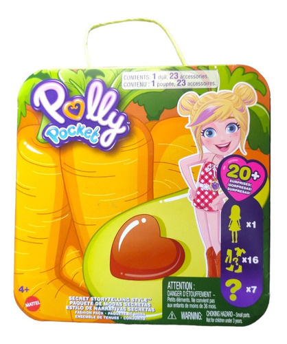 Polly Pocket Paquete De Modas Secretas Verduras