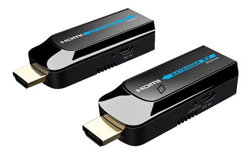 Mini Extensor Hdmi 50 Mts Cat 6/6a Alimentacion Micro Usb 