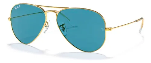 Gold and blue ray bans 2025