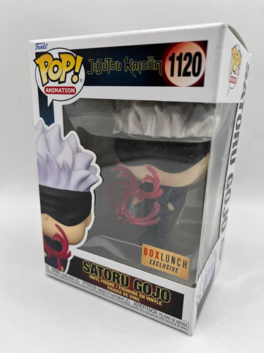 Imagen 2 de 2 de Satoru Gojo Jujutsu Kaisen Funko Pop Boxlunch Exclusive