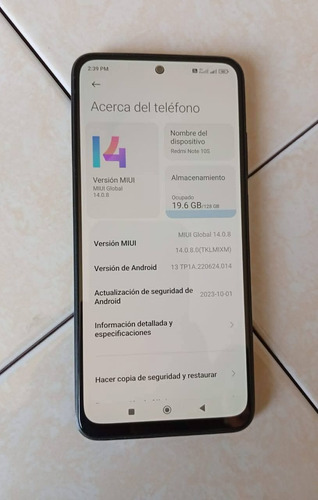 Redmi Note 10s Dual Sim Negro (Usado)
