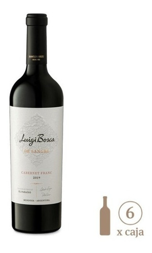 Vino Luigi Bosca De Sangre Cabernet Franc 750ml X6