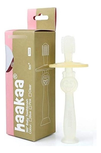 Cepillo De Dientes Del Bebé Haakaa Mordedor 360 Silicona M