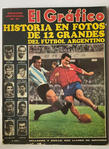 El Gráfico, 12 Grandes Del Fútbol Argentino, Nº 17, C8