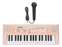 Comprar Piano Electrónico Piano Rosa. Piano Infantil De 37 Teclas