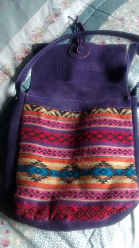 Hermosa Cartera Típica De Ecuador