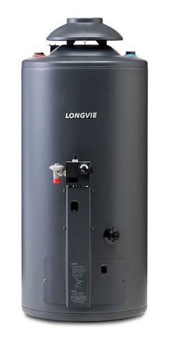 Imagen 1 de 2 de Termotanque A Gas Longvie Tp860ar-n 56lts Multitubular Pce