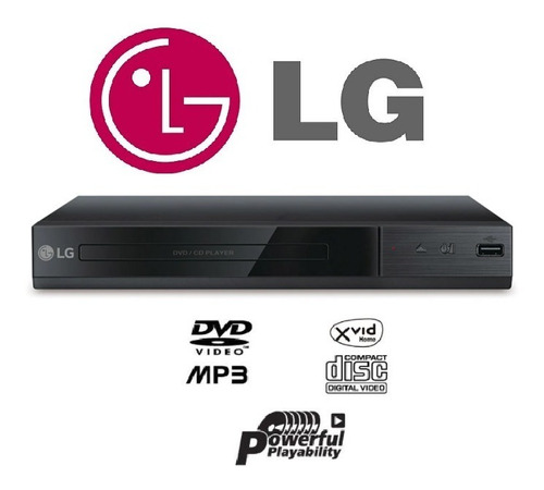 Reproductor De Dvd Con Usb LG Dp132 Llx Nuevo