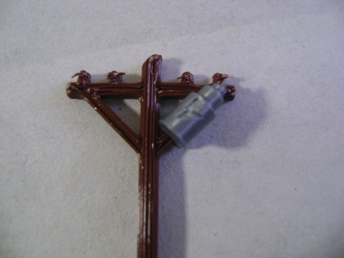 Imagen 9 de 10 de Nico 6 Postes De Luz 3d Miniature World H0 (mntw 71)