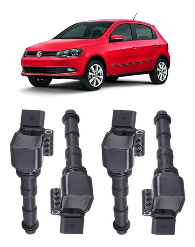 Bobina De Ignição Gol G6 Up Fox Voyage 1.6 Jetta 030905110b